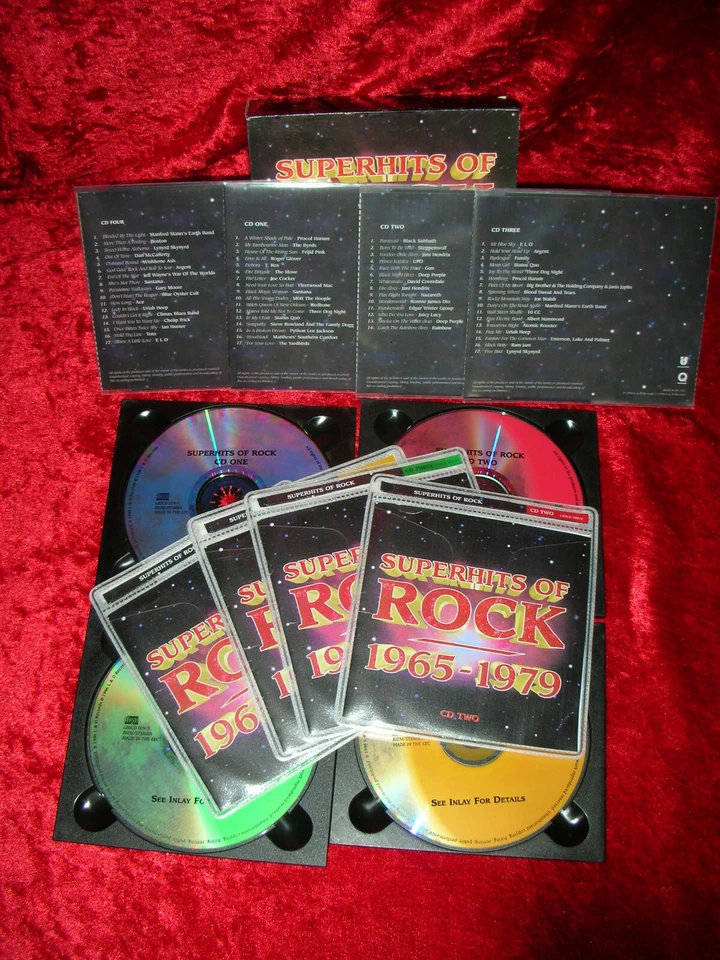 SUPERHITS of ROCK / 4 CD BOX - 1965 - 1979 (Hervrgd. aus Archiv ) - Bild 4 von 4