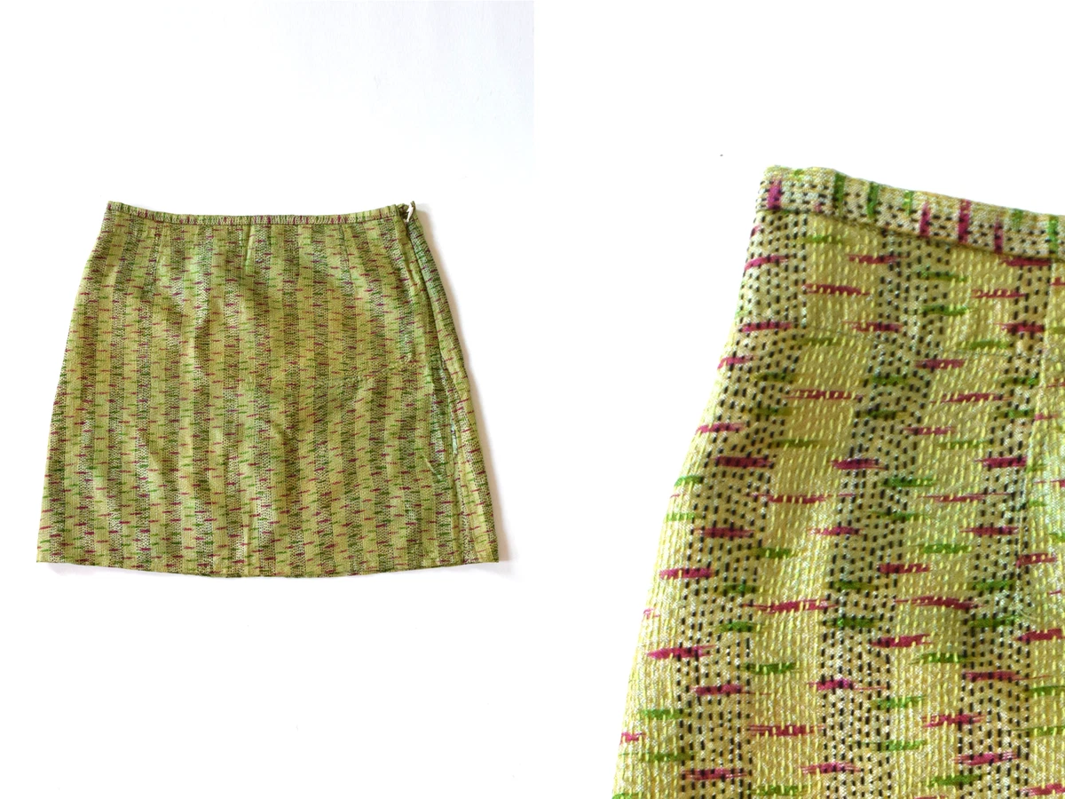 Matta Summer Skirt XS Green Mini Skirt For Women Green Skirt Short Skirt Women
