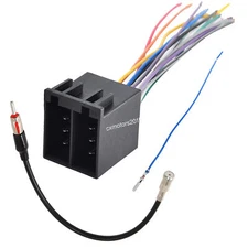 Stereo Radio Wire Harness Antenna Adapter for VW 99-10 Beetle,98-01Jetta Passat