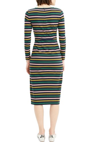 Long-sleeve striped dress Item G7980 