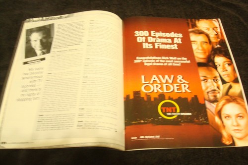LAW & ORDER 300th episode Hollywood Reporter Sam Waterston, ROBERT STACK tribute - Picture 8 of 12