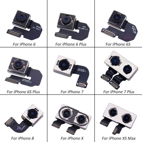 Lot de module caméra arrière de remplacement pour iphone6/6p/6s/6sp/7/7P/8/X/ XS Max - Photo 1/30