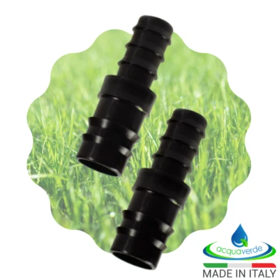 MANICOTTO RIDOTTO RACCORDO RACCORDI GIUNTO PER TUBO IRRIGAZIONE GIARDINO ORTO