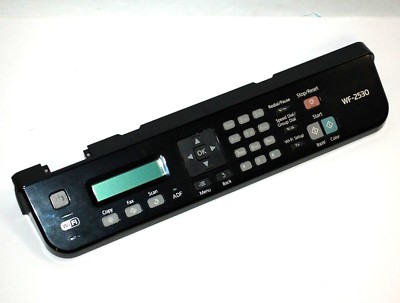 Epson Workforce WF-2530 Front Control Panel with Display Screen
