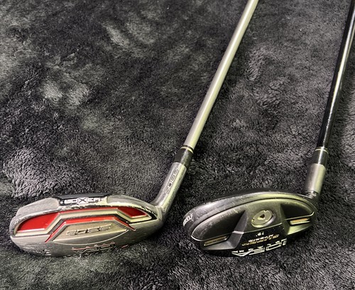 Adams Golf Idea Black Super Hybrid 19 Set W/ Voodoo SNV8 Shaft + A30S 3 Iron -LH - Picture 2 of 12