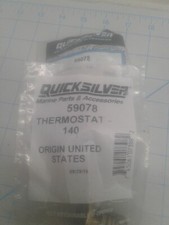 1 Boat Marine OEM Quicksilver Thermostat 59078 140 Deg