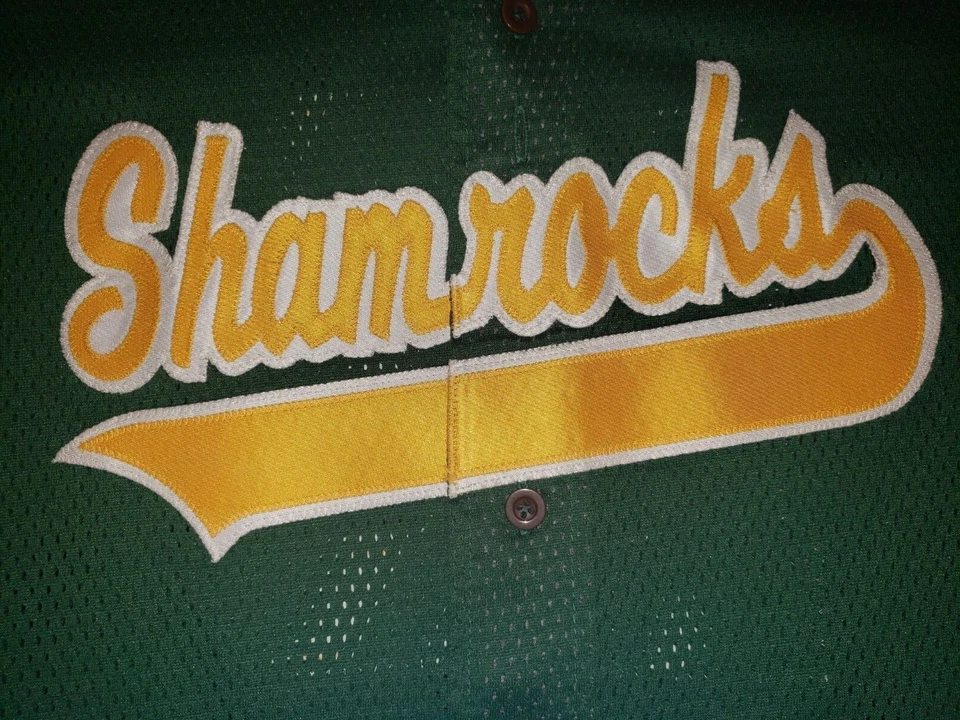 Camiseta deportiva vintage de trabajo en equipo tréboles #19 verde irlandés talla grande Foto 3 de 4