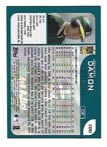 2001 TOPPS TRADED "Gold" Cards: T71- T175 Pr: XXXX/2001 U PICK - Picture 43 of 191
