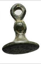 Sello sigillum medieval Matriz Lacre XV. Muy Raro A Identificar