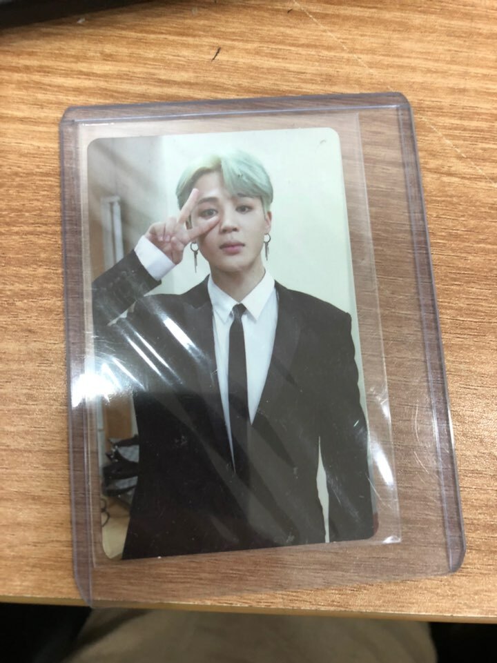 BTS Bangtan Boys Memories of 2018 Jimin Photo card only | eBay