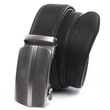 Men's Leather Belt Ratchet Belts for Men,Fit to Cut