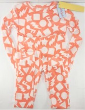 SOFT Kids PJS SZ 8 Sleep Set 2 Pc Music Note Print Pajama Unisex Plush Velour