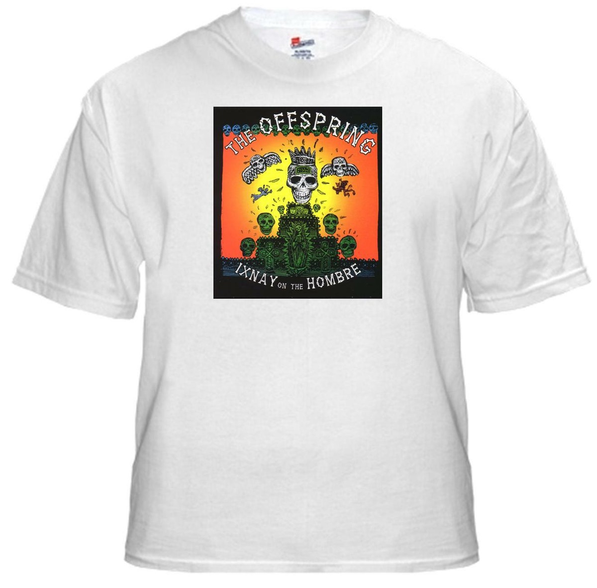 Tee Shirt New Unisex post punk legends THE OFFSPRING IXNAY ON THE 