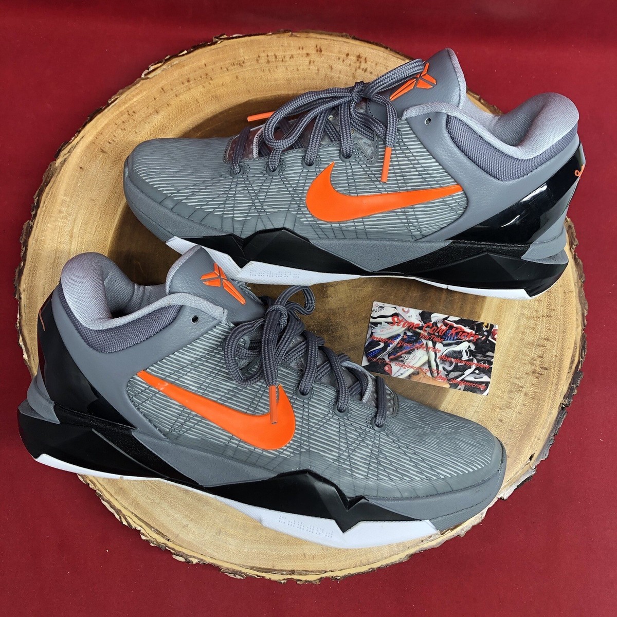 Size 9.5 - Nike Zoom Kobe 7 System Wolf Grey for sale online | eBay