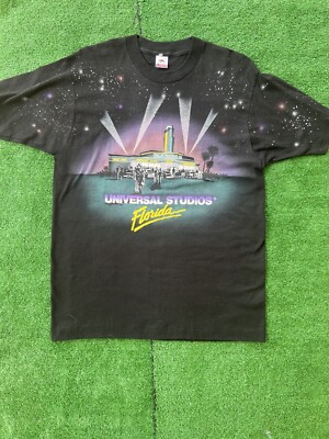 Vintage 1991 Universal Studios Florida Mel s Dinner Shirt Size Large