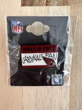 Authentic NFL Merchandise Arizona Cardinals Premium Lapel Pin Ready To Ship