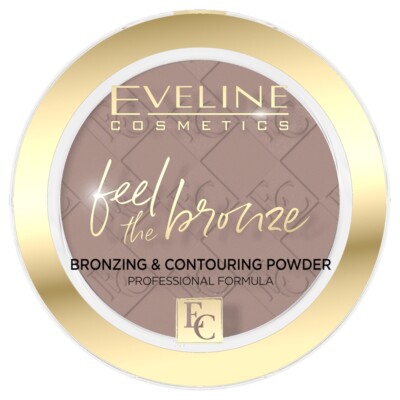 5903416043775 EVELINE Feel The Bronze puder brązujący i konturujący Milky Way 01