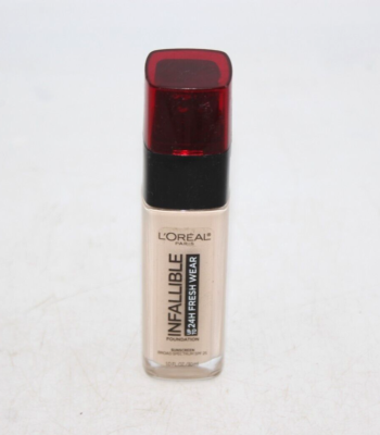 L'Oréal Paris Infaillible Foundation – 32h Halt, LSF 25, Mit Vitamin C, Farbe 30 Pearl Rose