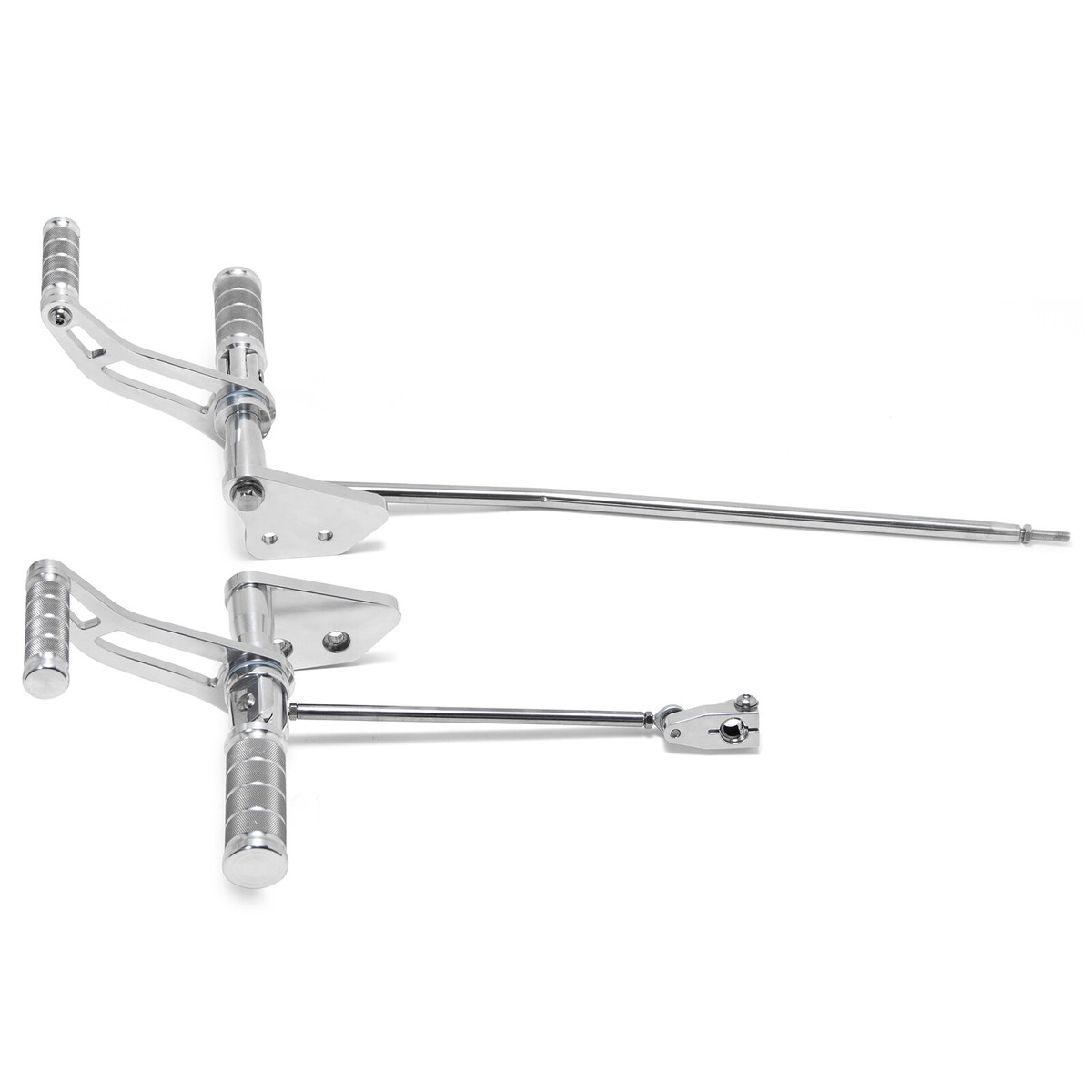 Polished For Harley Dyna Forward Controls 00-17 Super Glide