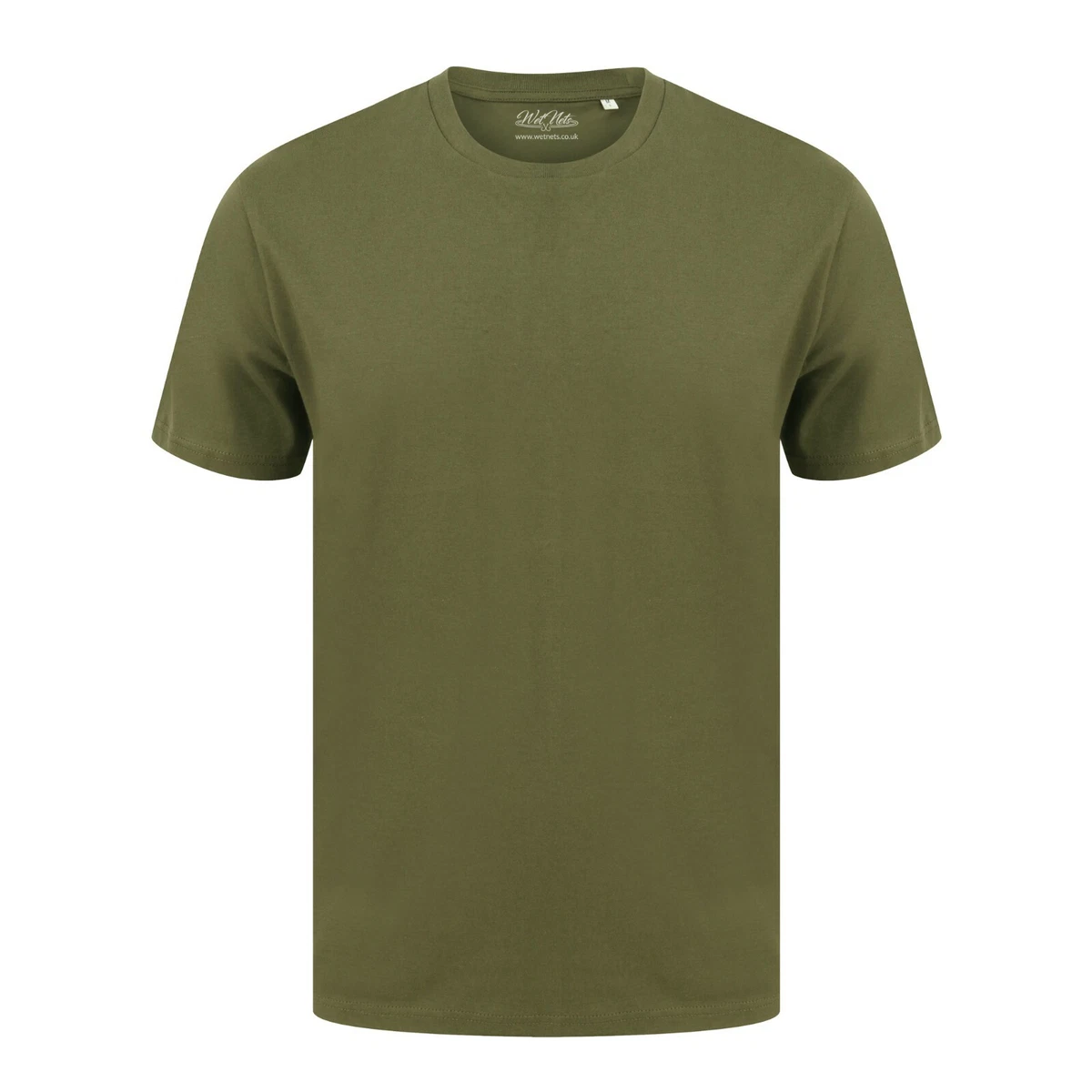 OLIVE GREEN FISHING T SHIRT - **High Quality**