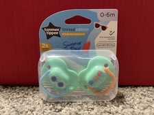 Tommee tippee pacifier 0-6m Limited Edition Summer Days 2pack With Case Bpa Free