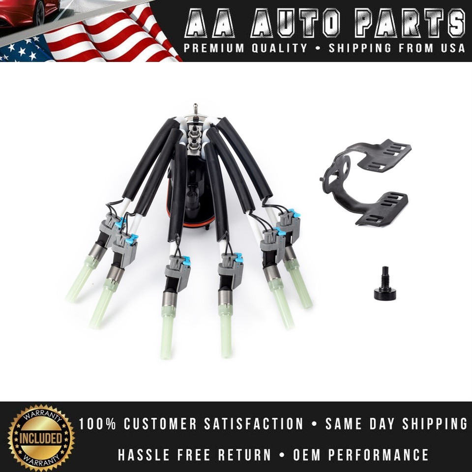 Spider Fuel Injector w/ Fuel Return Line for Chevrolet Silverado GMC ...