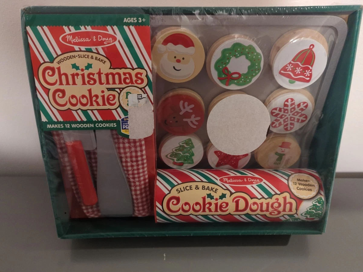 Melissa & Doug Slice & Bake Christmas Cookie Play Set