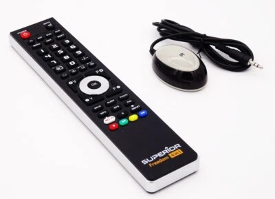 SUPERIOR Fernbedienungsset T+A Infrarotempfänger+programmierte Fernbedienung F12; Schwarz