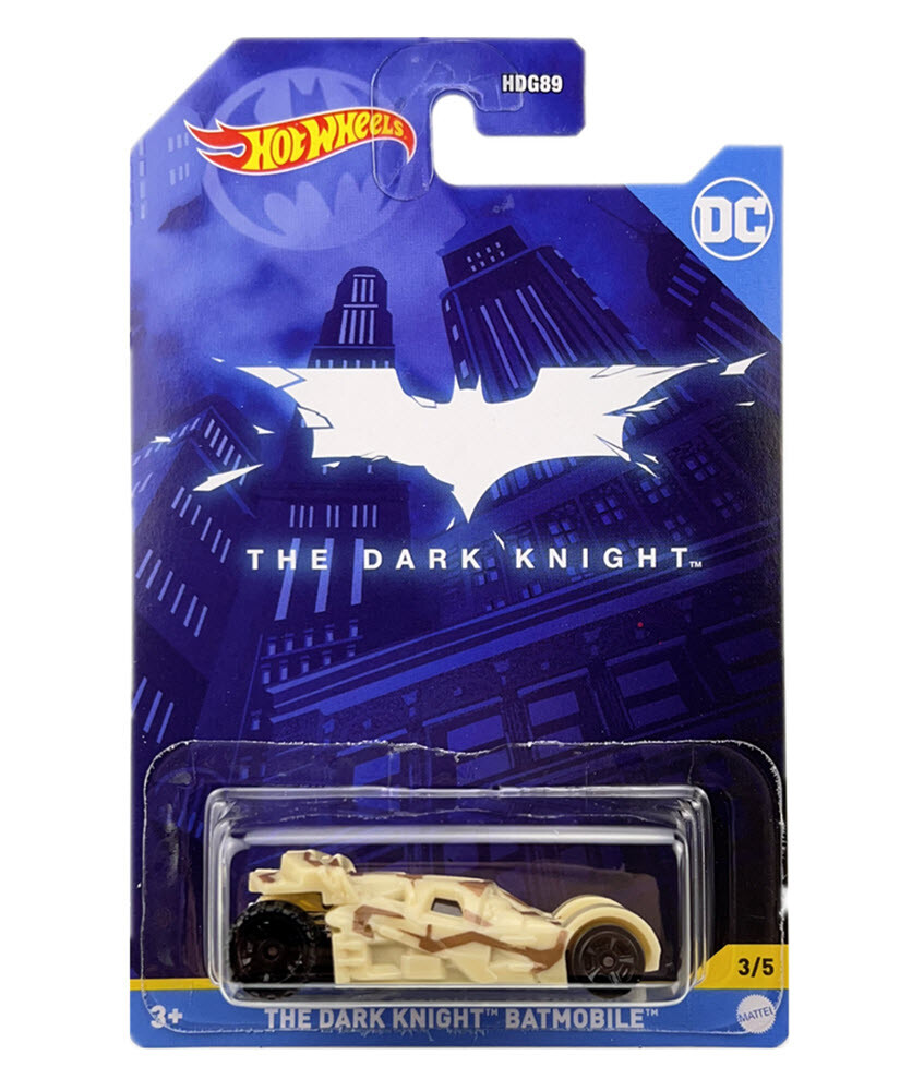 2021 Hot Wheels DC Comics Batman The DARK KNIGHT BATMOBILE #3 1:64