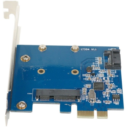 Carte d'extension d'ordinateur transformant PCIE en adaptateur MSATA et SATA3.0 - Photo 6/8