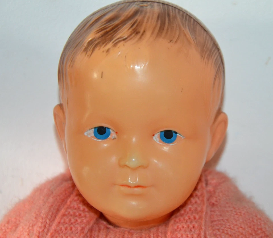 Ancienne poupée poupon baigneur en celluloïd SNF 40 FRANCE vintage années 30/ 40 - Photo 2/4