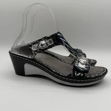 Alegria Lara Shmancy Wedge Sandal Size EU 37 US7/7.5