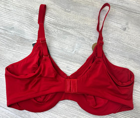 Wacoal Perfect Primer Bra Underwire Red Unlined Full Coverage Microfiber 855213
