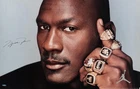 MICHAEL JORDAN 8.5X11 SIGNED PHOTO AUTOGRAPH 6 NBA RINGS CHICAGO BULLS REPRINT