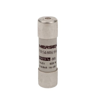 10 Stk. Mersen Sicherungseinsatz FR14AR69V6T Zylindrisch P1056656