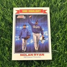 1990 SCORE Highlight Nolan Ryan Trading Card #417 C1