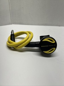 Oceanic Alpha 8 Octopus Safety Second With Hose. Scuba Diving. Tested.
