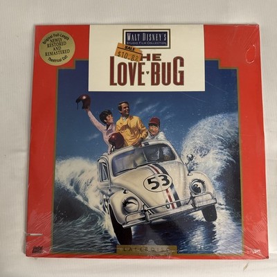 Walt Disney's The Love Bug Movie Laserdisc Jones Lee Hackett  VG/VG+/VG+ Sealed