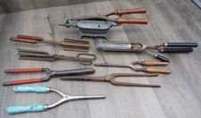 Antique Hair Crimpers Heater Tools Curling Iron Stylist Barber Salon Mustache