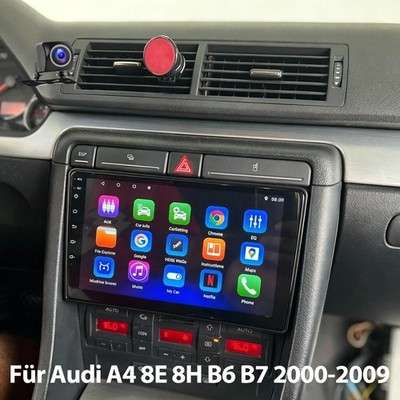 9'' Für Audi A4 8E B6 B7 2000-2009 CarPlay Autoradio GPS Navi BT Android 15 128GB