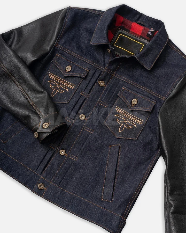 Convoy: 100% Genuine Cowhide Leather Jacket , Classic Trucker Jacket