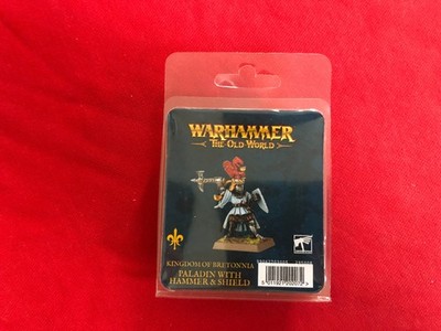 Paladin mit Hammer & Schild Kingdoms of Bretonnia Metall OOP Fantasy