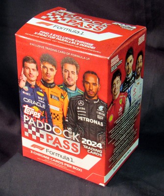 2024 Topps Formula 1 Racing Paddock Pass Blaster Box - BOX ONLY, NO CARDS