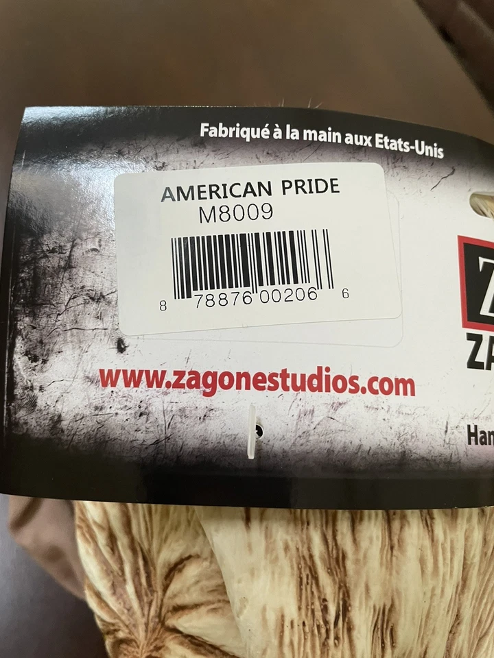 Adult Zagone Studios Hand Made “American Pride” Eagle Halloween Mask M8009 - Image 4 of 4