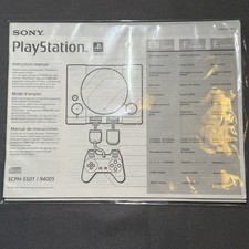 Sony PlayStation 1 Manual 