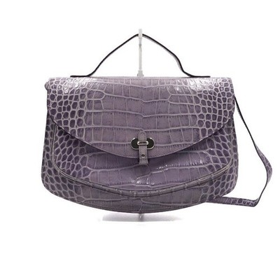 Aigner Tragetasche und Umhängetasche aus Kalbsleder mit Muster AA61899 153846176