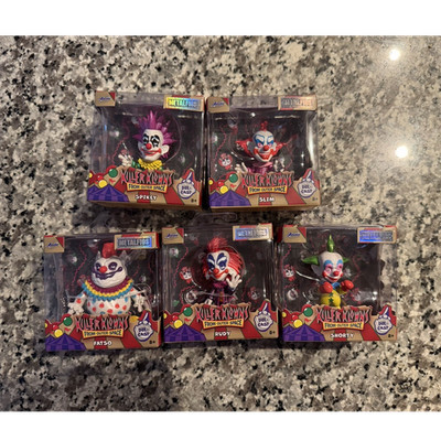 Jada MetalFigs Killer Klowns Die-Cast Metal Figures 2.5'' tall COMPLETE SET of 5