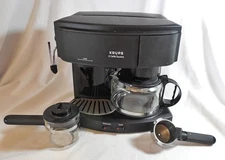 Krups 985-42 Il Caffe Duomo Coffee and Espresso Machine, Black