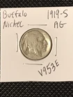 1919-S Buffalo Nickel   AG