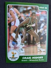 1985-86 Star Basketball Card # 125 Craig Hodges - Milwaukee Bucks (NM)